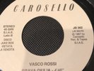 VASCO ROSSI BLASCO ROSSI BRAVA GIULIA 45 GIRI JUKEBOX JB 1987 M STICKER PROMO