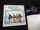 THE BEACH BOYS Surfer Girl (Capitol UK 1st Press Stereo LP) Rainbow Rim. Rare