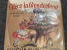 VINTAGE PETER PAN ORANGE RECORD ALICE IN WONDERLAND MUSICAL STORY  7