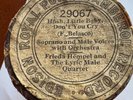 Edison Royal Purple Amberol record 29067: Frieda Hempel : Hush Little Baby