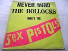 SEX PISTOLS   NEVER MIND THE BOLLOCKS **1977 UK Blue VIRGIN LP BLANK BACK. A7 B5