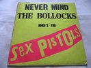 SEX PISTOLS   NEVER MIND THE BOLLOCKS **1977 UK Blue VIRGIN LP BLANK BACK. A7 B6