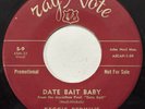 Reggie Perkins “Date Bait Baby”/“High School Caesar” Ray Note Rockabilly 1960 VG