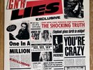 GUNS N' ROSES GN'R LIES ORIIGINAL FACTORY SEALED 1988 Record Club PRESSING