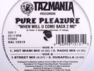 SEALED Pure Pleazure ‎– When Will U Come Back 2 Me 12