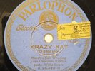 JAZZ 78 rpm.  SAM WOODING & CHOCOLATE KIDDIES. Lewis & Fields.  Parlophon. Spain