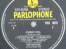 THE BEATLES -RUBBER SOUL - 1965 - PCS 3075 - PARLOPHONE **RARE STEREO**