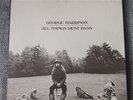 George Harrison All Things Must Pass 3 LP boxed set 1970 with poster