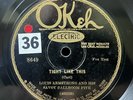78rpm Okeh 8649 Louis Armstrong & Savoy Ballroom Five E/E+