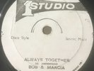 BOB & MARCIA ALWAYS TOGETHER SUGAR BELLY RIDING WEST STUDIO 1 REGGAE ROCKSTEADY
