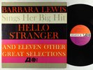 Barbara Lewis - Hello Stranger LP - Atlantic Mono VG+
