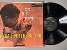 Jazz LP The Oscar Peterson Trio - On The Town * Verve MG V-8287 Mono DG Trumpet