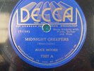1930s Pre War Blues Alice Moore Midnight Creepers Decca 7327 E 78 RPM