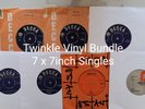 Twinkle Vinyl Bundle - 7 x 7inch Singles (VG+/EX)