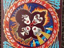 KISS - ROCK AND ROLL OVER ORIGINAL 1976 LP INSERT STICKER - MINT CONDITION