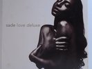 SADE LOVE DELUXE BRAZIL 1992 PROMO GOLDEN STAMP LP W INSERT EPIC 188.281/1-47262