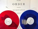New Order Substance LP Album vinyl record limited 2 x Red Blue 180g Reissue 2023