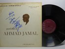 PORTFOLIO OF AHMAD JAMAL 1959 STEREO 2XLP GATEFOLD ARGO LP-2638 SIGNED W/ TICKET