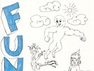 Daniel Johnston Fun - Aqua (Vinyl)