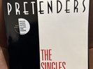 THE PRETENDERS - THE SINGLES ALBUM 1987 with THE INNER & POSTER VINYL LP EX / EX