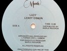 Leroy Gibbon LADY / LOVER'S RHAPSODY Deep Digi Roots 12