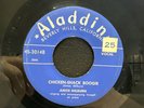 Amos Milburn - Chicken-Shack Boogie - Aladdin 45 VG- RARE ROCK/BOOGIE