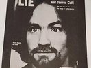 Charles Manson - LIE: The Love And Terror Cult LP 1970 Original W/ Poster RARE