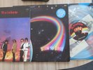RAINBOW DOWN TO EARTH UK PRESS CLEAR VINYL + CONCERT PROGRAMME BONUS