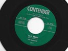 DOOWOP  R&B bw/ ROCKER 45 -the  SAXONS -  IS IT TRUE ? - HEAR  1958 CONTENDER