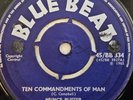 Prince Buster ‎(e) Ten Commandments Of Man / Sting like A Bee - Blue Beat Ska 7