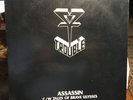 TROUBLE  12” Assassin Metal Blade Records ‎MBR 1018 EX/EX w/LYRIC SLEEVE & MERCH