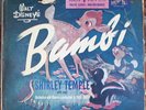 Rare Original Walt Disney's Bambi - Shirley Temple - 1948 RCA Release VG to VG+