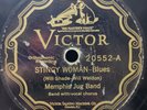 Memphis Jug Band 78 Stingy Woman/Sun Brimmers VICTOR 20552 Pre War Blues G+