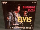 Elvis Presley RCA 76-3707 Burning Love PROMO 45 W/ Sleeve Mexico 1972