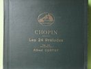 Alfred Cortot Chopin Les 24 Preludes Album 78RPM Gramophone DB 957/60