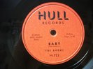 THE AVONS -78 RPM R&B - HULL #722 -BABY / BONNIE - E-/ E-