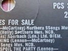 The Beatles Northern SSongs Misprint EX+ CONDITION The Beatles For Sale Stereo