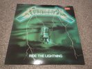 METALLICA -RIDE THE LIGHTNING-AWESOME PRESS LP VINYL LTD EDITION BERNETT RARE FR