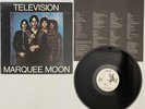 TELEVISION - MARQUEE MOON (VERY LIMITED ORIGINAL US PROMO COPY -ELEKTRA 7E-1098)