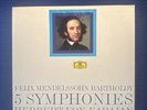 Mendelssohn/ Karajan/Berlin PO - 5 Symphonies - 4xLP Box DG EX/VG+