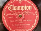 Champ 15566 Red Fox Chasers  WEEPING WILLOW TREE EE+/E 78 rpm COUNTRY