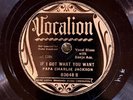 Vocalion 03048 Papa Charlie Jackson YOU PUT IT IN 78 rpm Blues    1935  V
