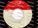 ROYAL TEENS Doo Wop ACETATE 45rpm I Love You (Till the End of Time) HEAR