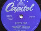 78 rpm Capitol 3262, Tennessee Ernie Ford, Sixteen Tons, country classic E