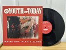 Youth Of Today Were Not In This Alone 1st Press Caroline Records NYHC Judge Bold