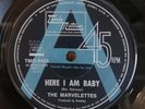 THE MARVELETTES Here I Am Baby / Keep Off..1968 A-LABEL PROMO Tamla Motown Soul