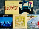 GENESIS & PETER GABRIEL 5 Albums LIVE A TRICK OF THE TAIL NURSERY CRYME SECURITY
