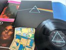 Pink Floyd Dark Side Of The Moon UK Vinyl 1973 2nd press A3/B2 posters, stickers