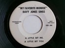 DAVY JONES A LITTLE BIT ME A LITTLE BIT YOU SHE HANGS OUT THE MONKEES PROMO USA