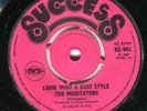 The Meditators: Look Who Bust a Style on UK Success RE 901